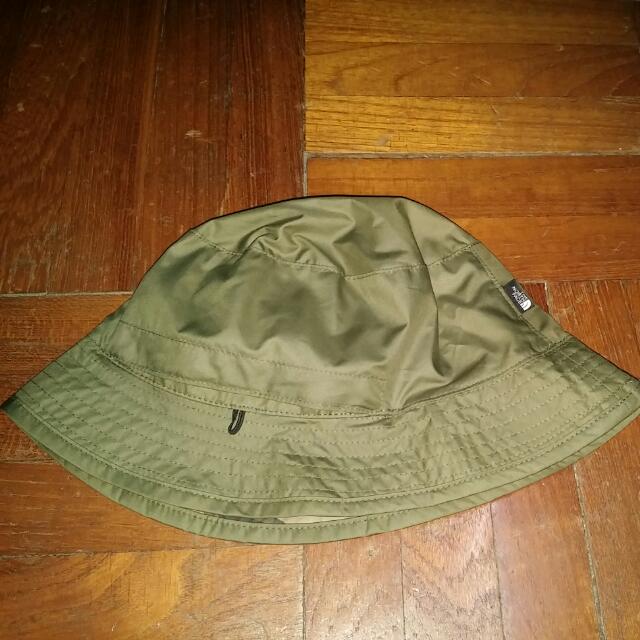 north face camo bucket hat