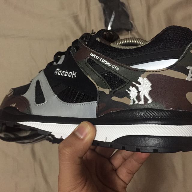 Reebok ventilator aape by a bathing ape cheap