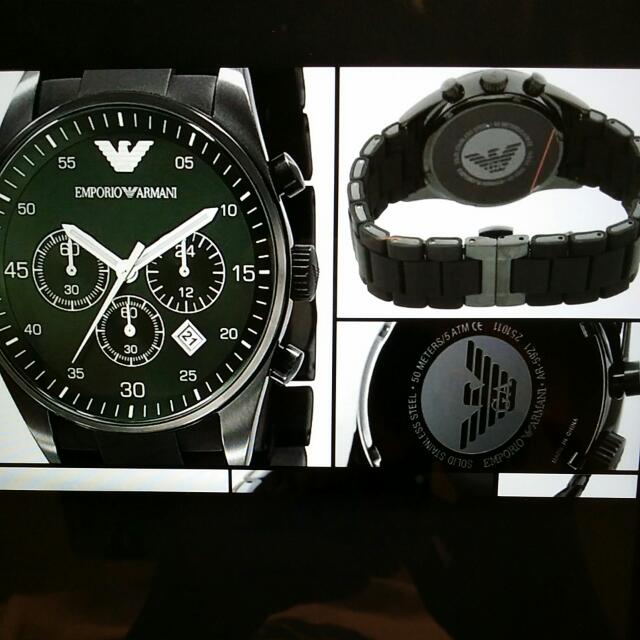 Emporio Armani Men s Sportivo Chronograph AR5922 Watch