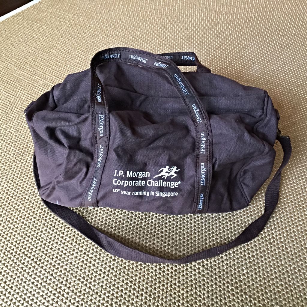 Jp morgan gym bag Clearance