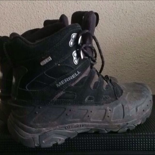 merrell moab polar waterproof boots