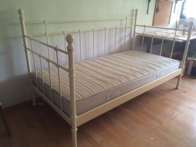 Stunning used ikea bed frame Used Ikea Single Bed Frame With Mattress In Good Condition For Sales Self Collect Furniture Home Living Frames Mattresses On Carousell