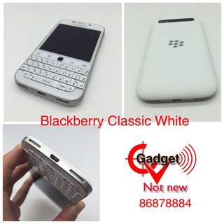Not New Blackberry Classic White