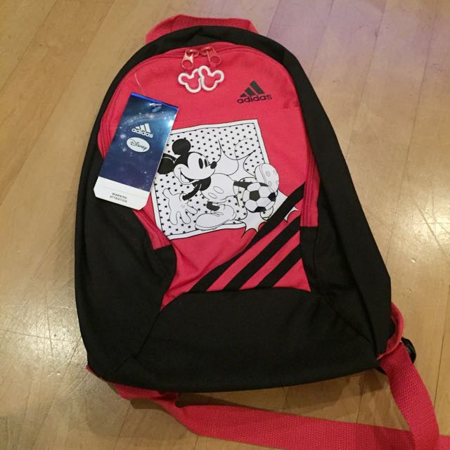 adidas mickey mouse backpack