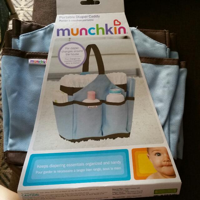 Bran New Munchkin Diaper Caddy, Babies & Kids, Bathing & Changing