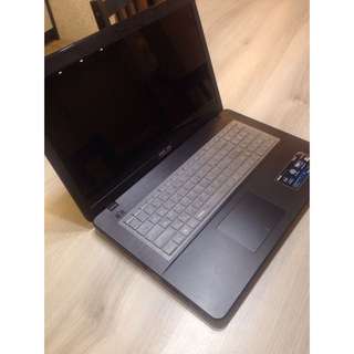 华硕asus x751m 黑【n3540/17.