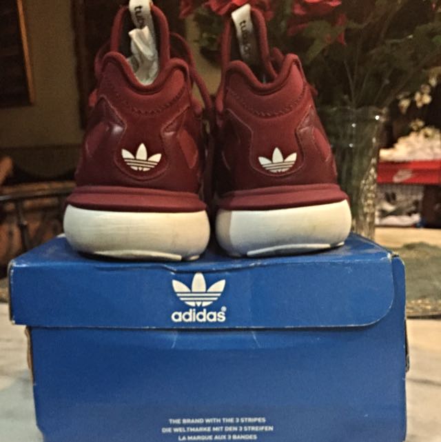 Adidas tubular runner maroon outlet