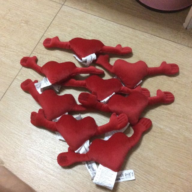 Brand New IKEA Small Heart Cushion. RESERVED