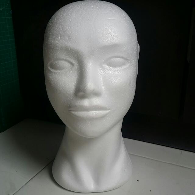 Female foam head on Carousell