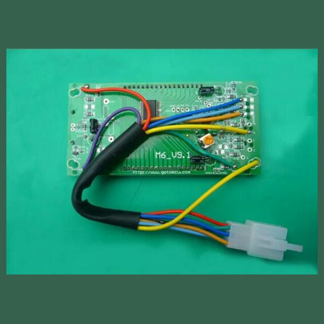 Instock 48V 60V Coloured Screen Speedometer Volt Meter For Suv7 Ebike