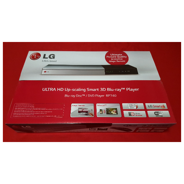 Lg Bp740 3d Blu Ray Player Brand New Un Used Furniture On Carousell