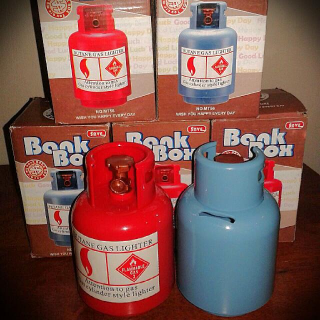 Piggy Bank Saving Box Tabung Duit Syiling Bentuk Tong Gas Toys Games On Carousell
