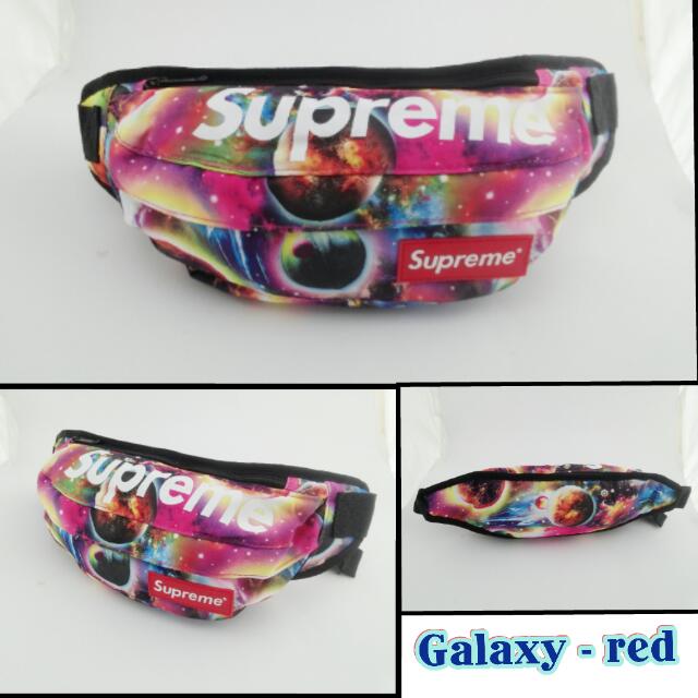 supreme galaxy fanny pack