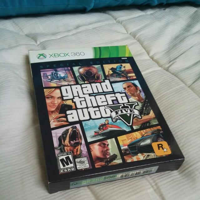XBOX 360 SPECIAL EDITION GTA 5 Hobbies Toys Toys Games On Carousell Xbox 360 Special Edition Gta 5 1441258281 967ad30a 