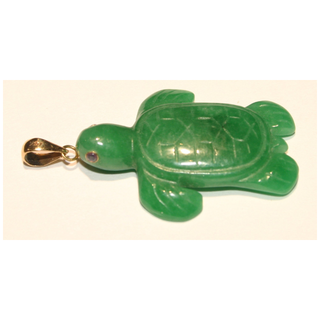 Jade Tortoise Pendant