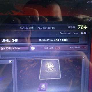 Dota 2 Account