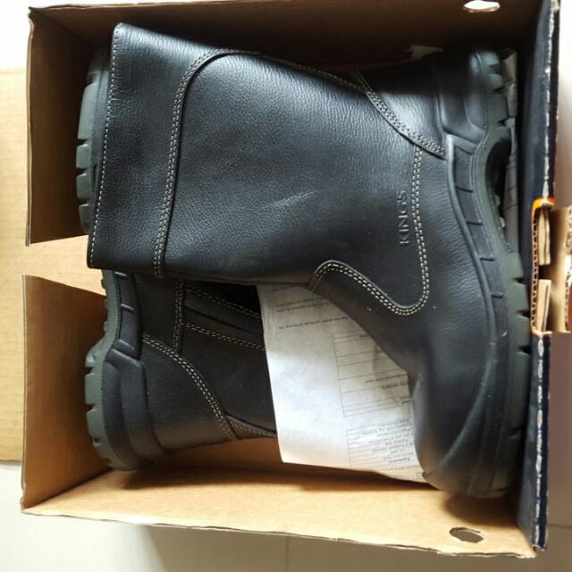RESERVED BNIB Kings Safety Boots MODEL KWD804, Men's Fashion, Footwear