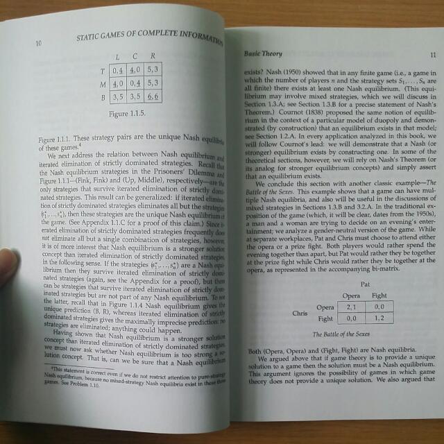 EC3312 A Primer In Game Theory, Hobbies & Toys, Books & Magazines