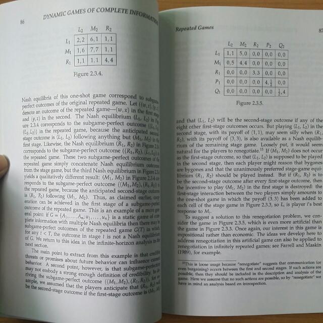 EC3312 A Primer In Game Theory, Hobbies & Toys, Books & Magazines