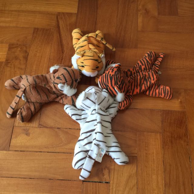 esso tiger soft toy