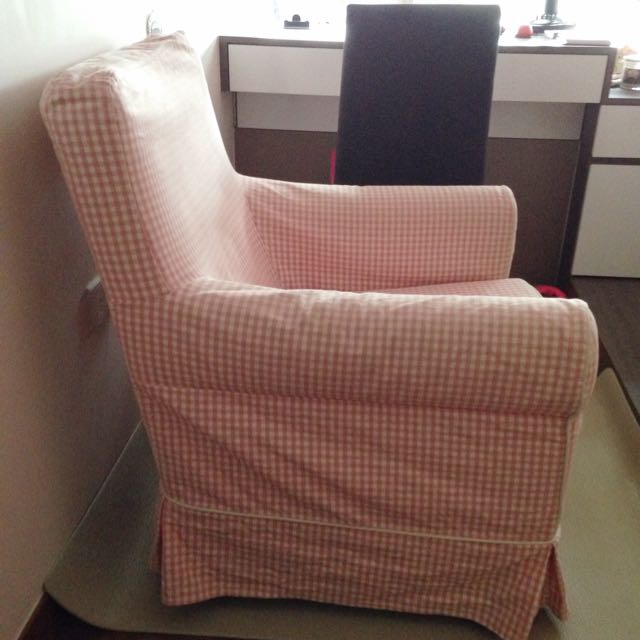 PRICE REDUCED IKEA Ektorp Jennylund Armchair Furniture Home Living Furniture Sofas on Carousell