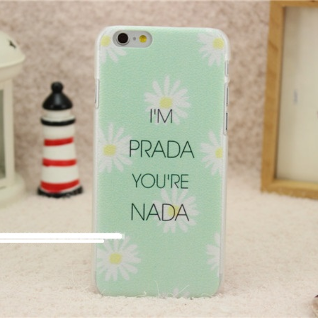 I M Prada You Re Nada Iphone Case Electronics On Carousell Ngentwah people 16 may 2018. i m prada you re nada iphone case