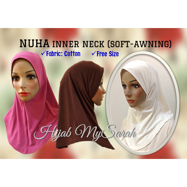 Nuha Inner Neck Soft Awning Batch 1 Slide Image To View Full Album Women S Fashion Muslimah Fashion On Carousell
