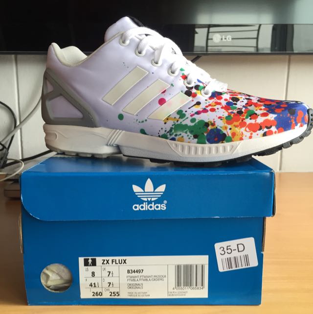 Adidas ZX Flux Color Splatter