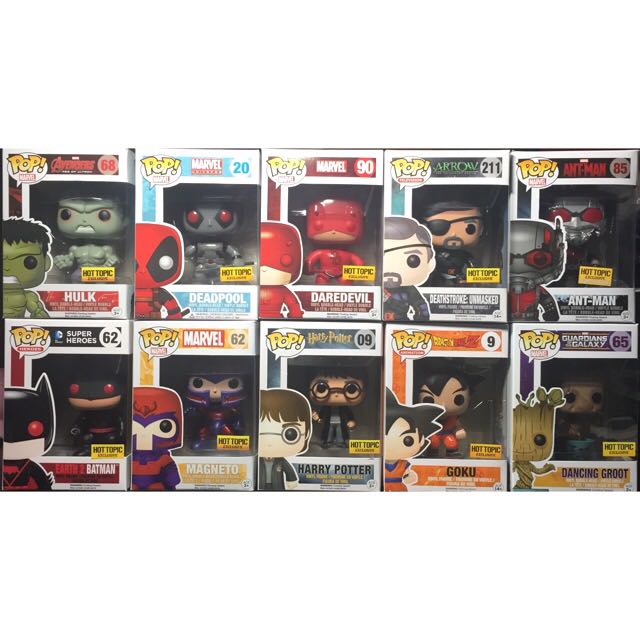 Hot topic funko clearance