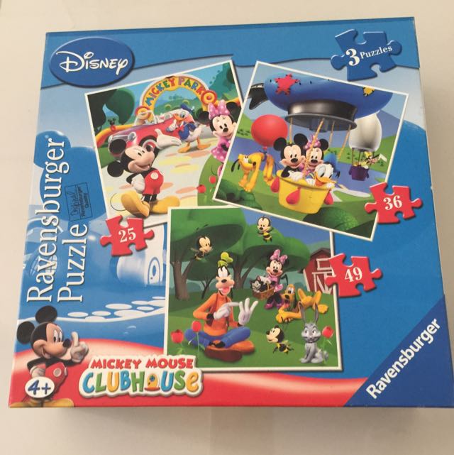 Mickey Mouse Clubhouse Puzzle, Hobbies & Toys, Toys & Games on Carousell