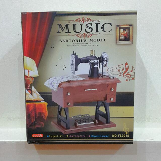 RESERVED Sewing Machine Music Box, Hobbies & Toys, Music & Media, Music