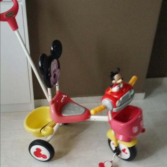 mickey mouse tricycle walmart