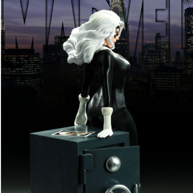 Black Cat - Chat Noir Cafe - figurine Sideshow - Prix & Rareté