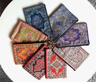 Turkish Carpet Coin Pouch / Key Pouch / Card Pouch