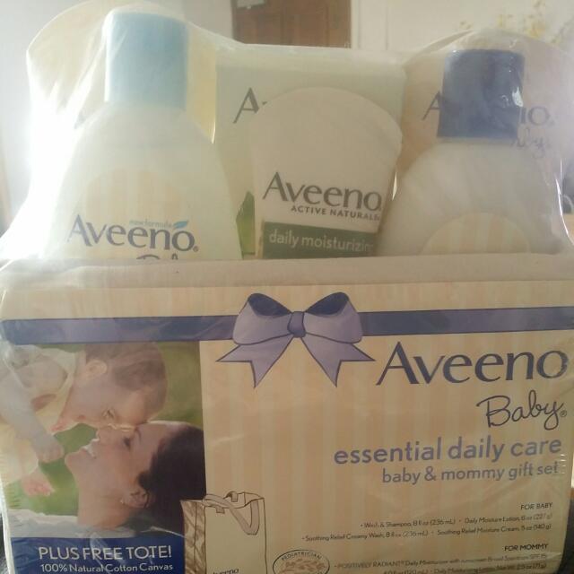 aveeno baby and mommy gift set
