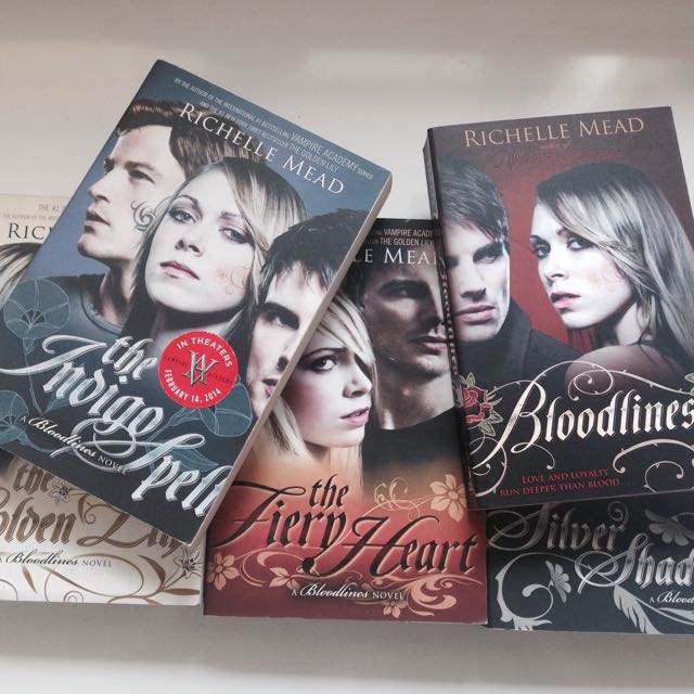 Bloodlines Series By Richelle Mead Books Stationery On Carousell