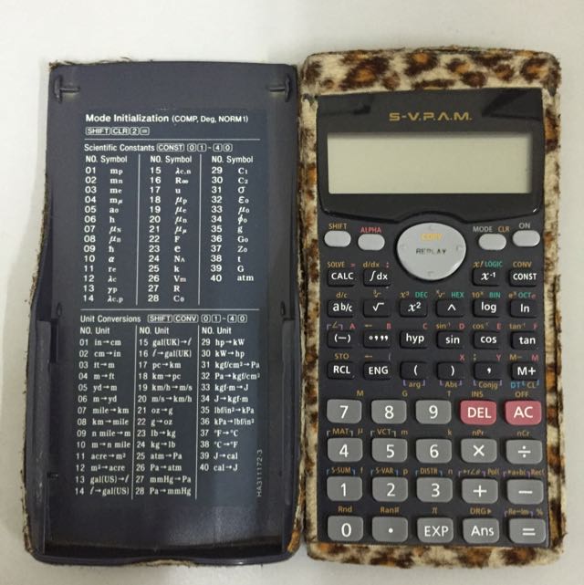 Casio calculator back cover cheap