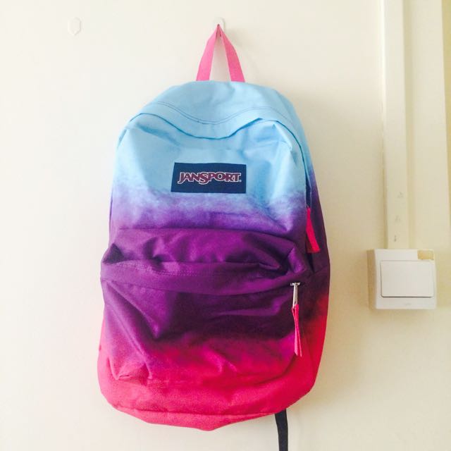 Jansport ombre backpack top