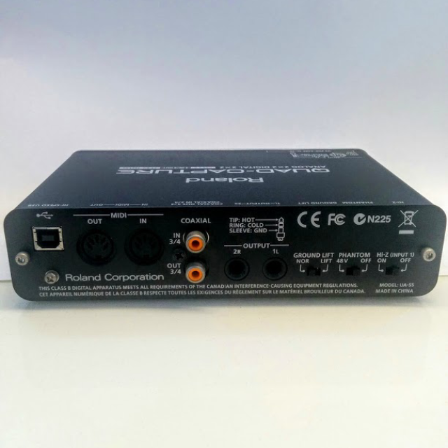 Roland USB Quad capture 4 channel sound interface Audio Soundbars Speakers Amplifiers on Carousell