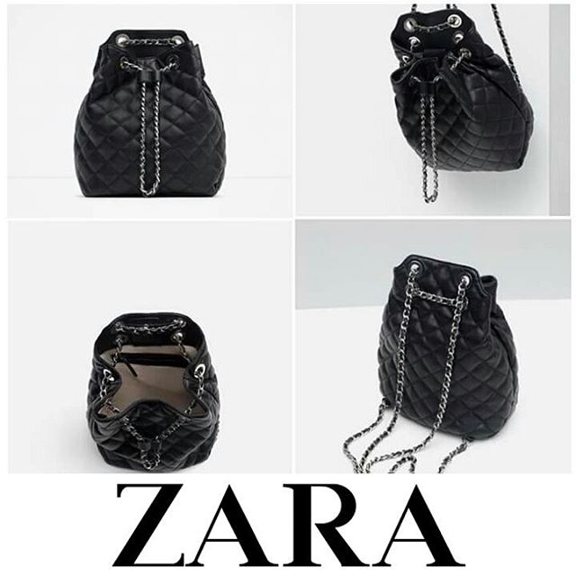chain backpack zara