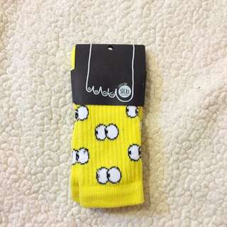 全新未拆Lazy Oaf中筒襪