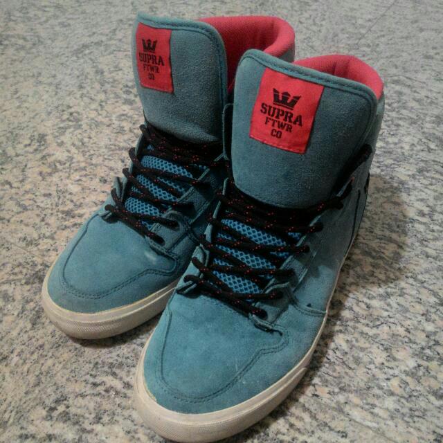 Authentic SUPRA Hi Cut Shoes Men s Fashion Footwear Sneakers on