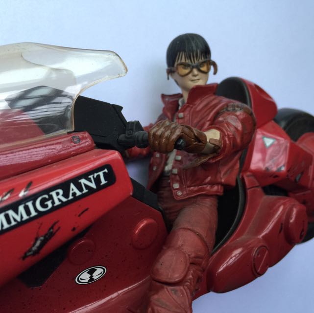 mcfarlane toys akira kaneda's bike