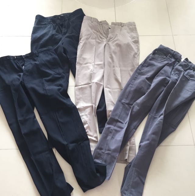 Menswear Long Pants Formal Casual Bermudas Shirts Tees Etc
