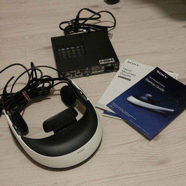 Sony Hmz T1 Head Mount Display Personal 3d Viewer Electronics