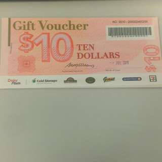 $450 Vouchers For Cold storage/Giant/Guardian/7-Eleven.