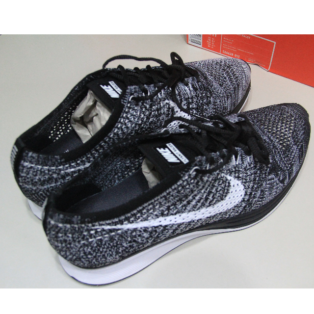 Brand New FLYKNIT RACER OREO 2.0 From nike store Women s Fashion Footwear Sneakers on Carousell
