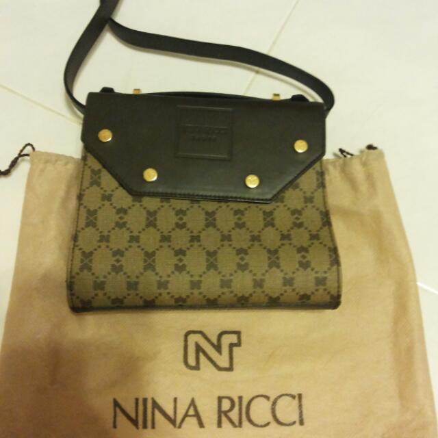 Brand New Nina Ricci Bag Made In Italy Luxury On Carou