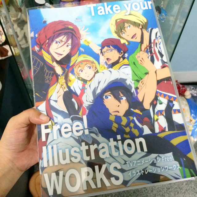 Free Iwatobi Swim Club Illustration Works Dta Software Drama Cd Hobbies Toys Memorabilia Collectibles Fan Merchandise On Carousell