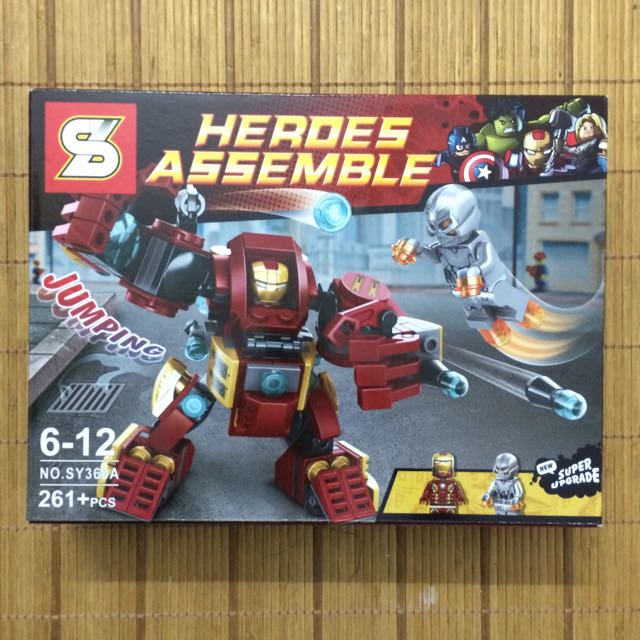 Lego Heroes Assemble IRON MAN VS ULTRON